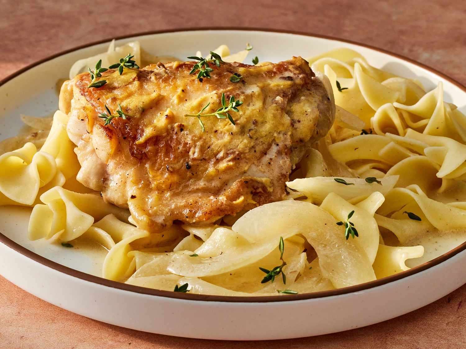 Ree's Herb-Roasted Chicken with Maple-Dijon Glaze