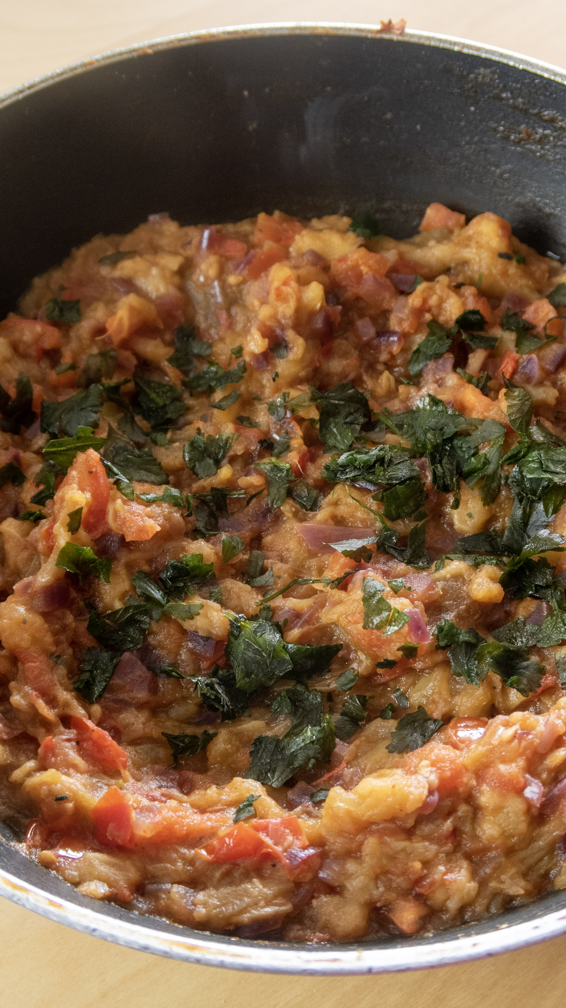 Quick Bharta-Style Eggplant
