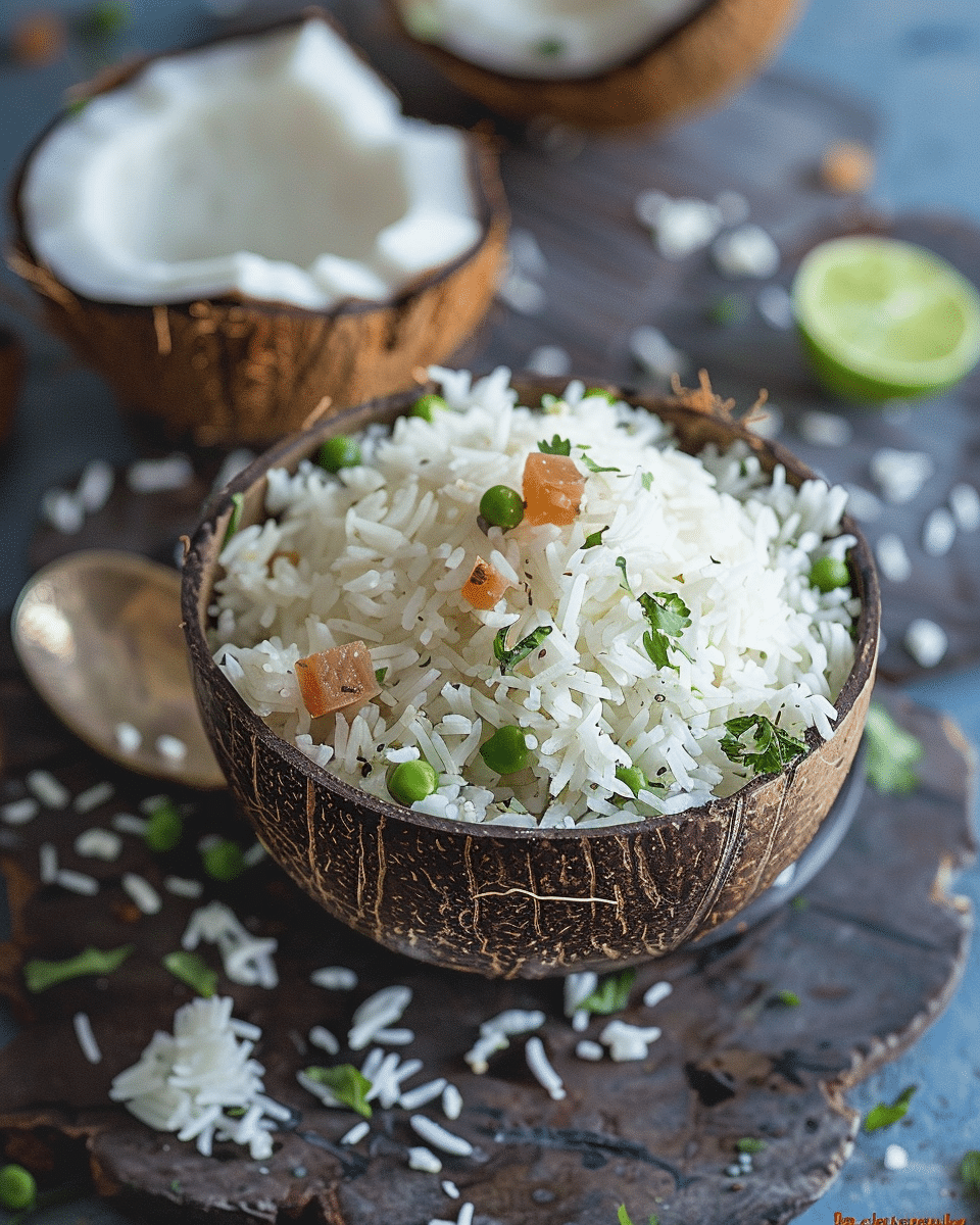 Banco Popular's Coconut Rice