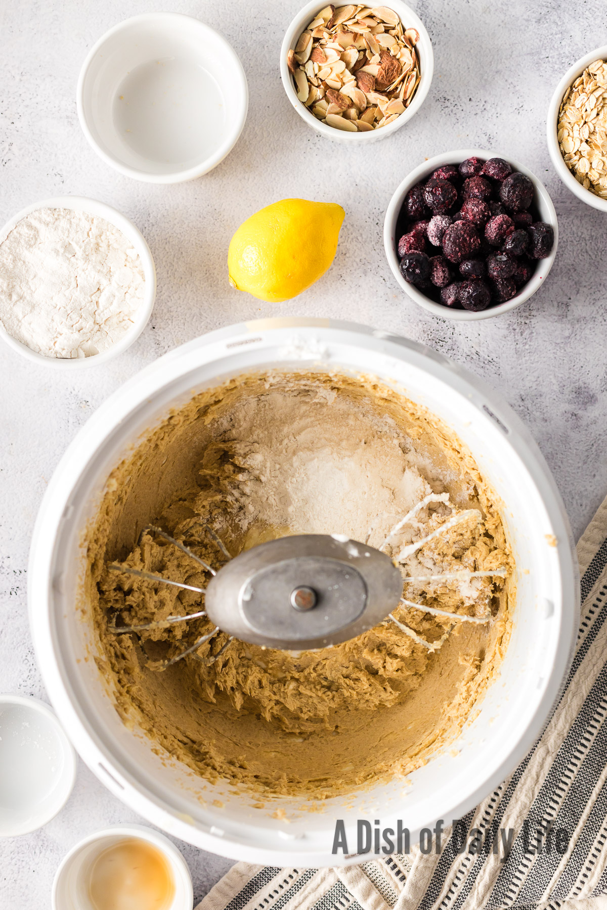 Lemon Blueberry Oat Bars