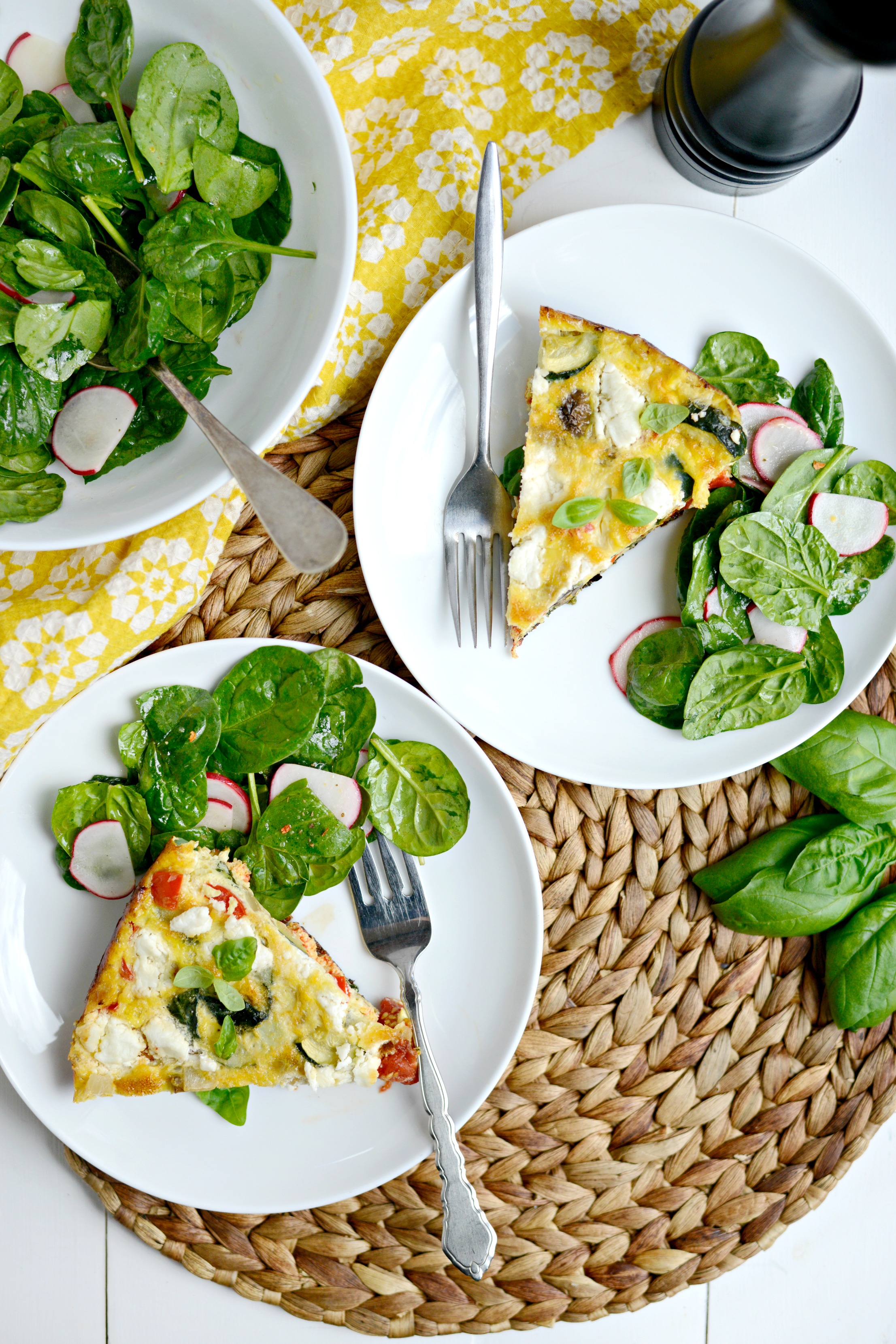 Williams' Herb-Roasted Vegetable Frittata with Goat Cheese