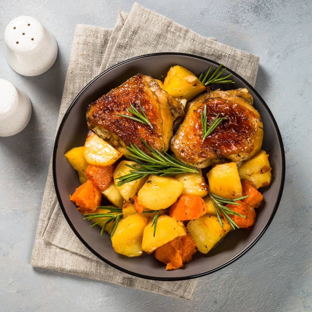 Budget-Friendly Herb Chicken & Potatoes