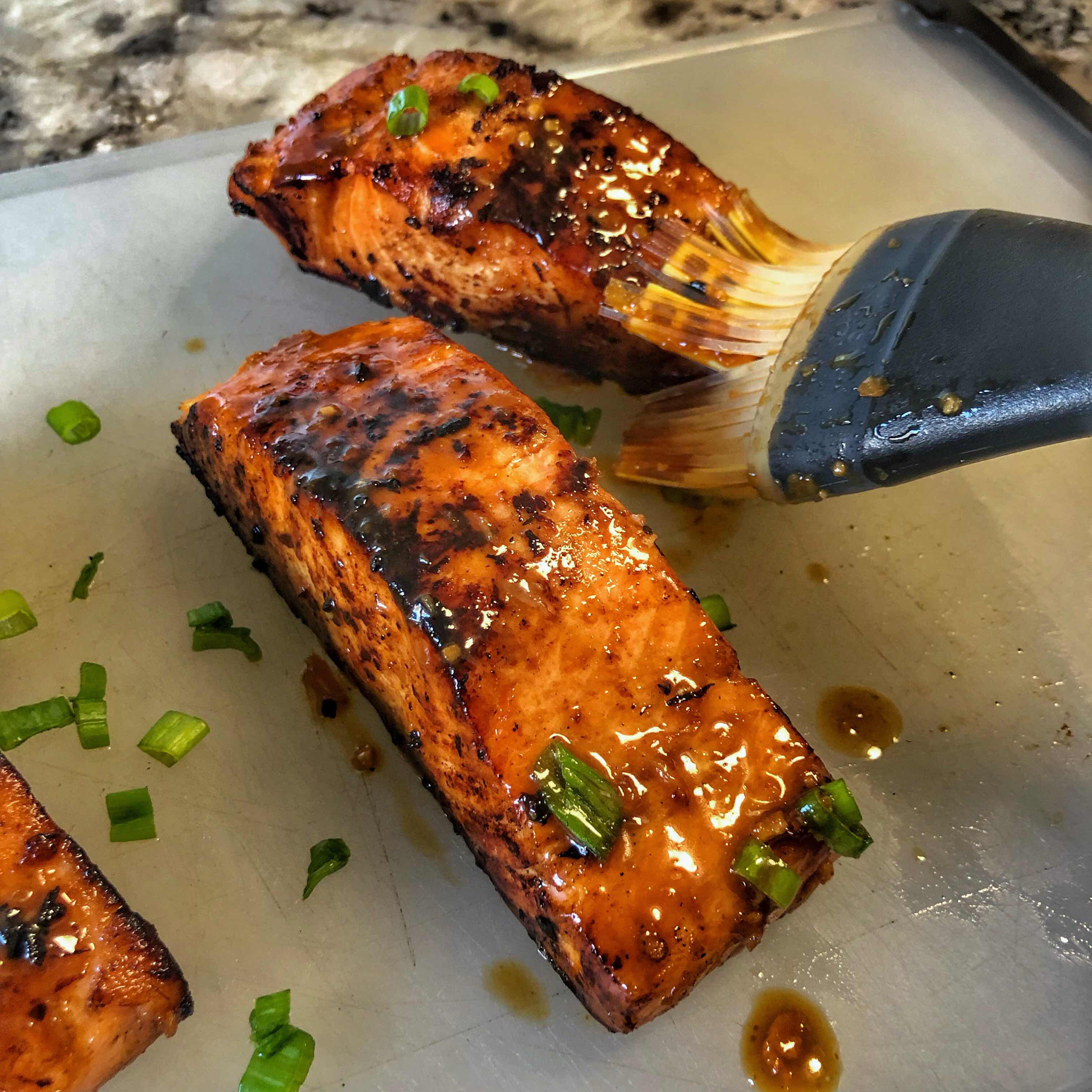Authentic Japanese Miso-Infused Grilled Salmon with Pickled Ginger
