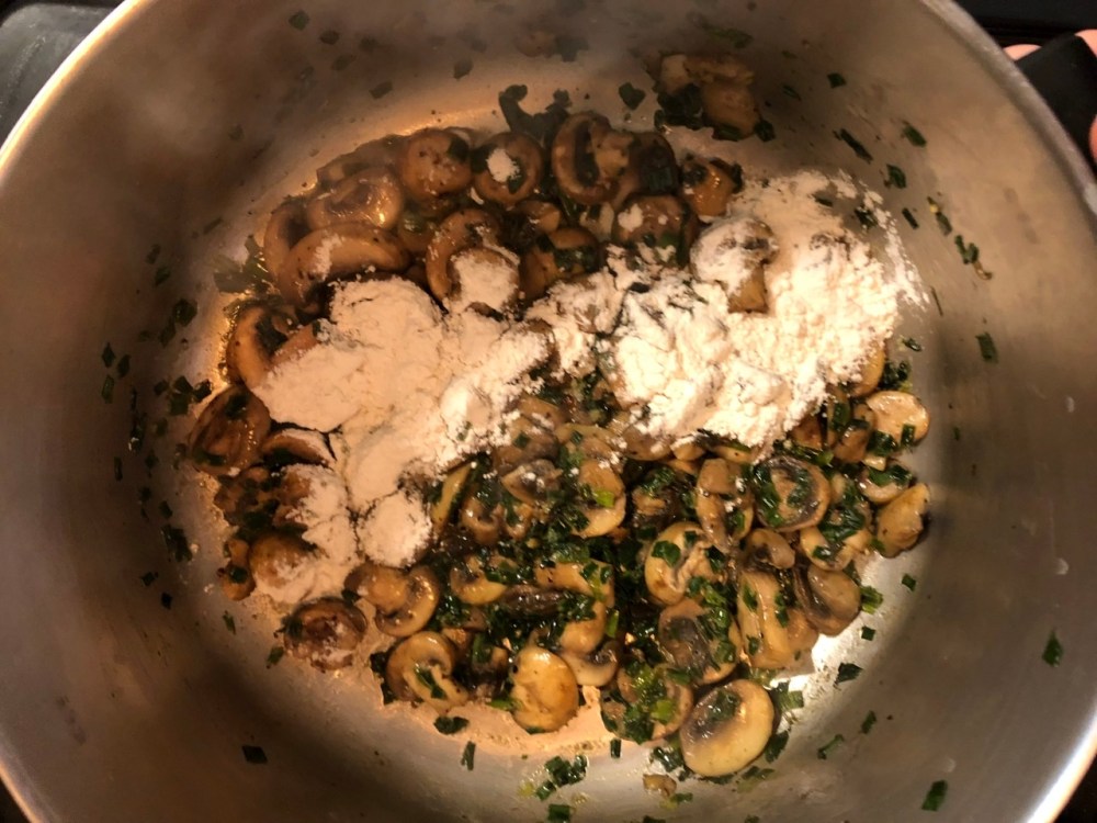 Dashi-Simmered Mushroom & Scallion Oatmeal Cups