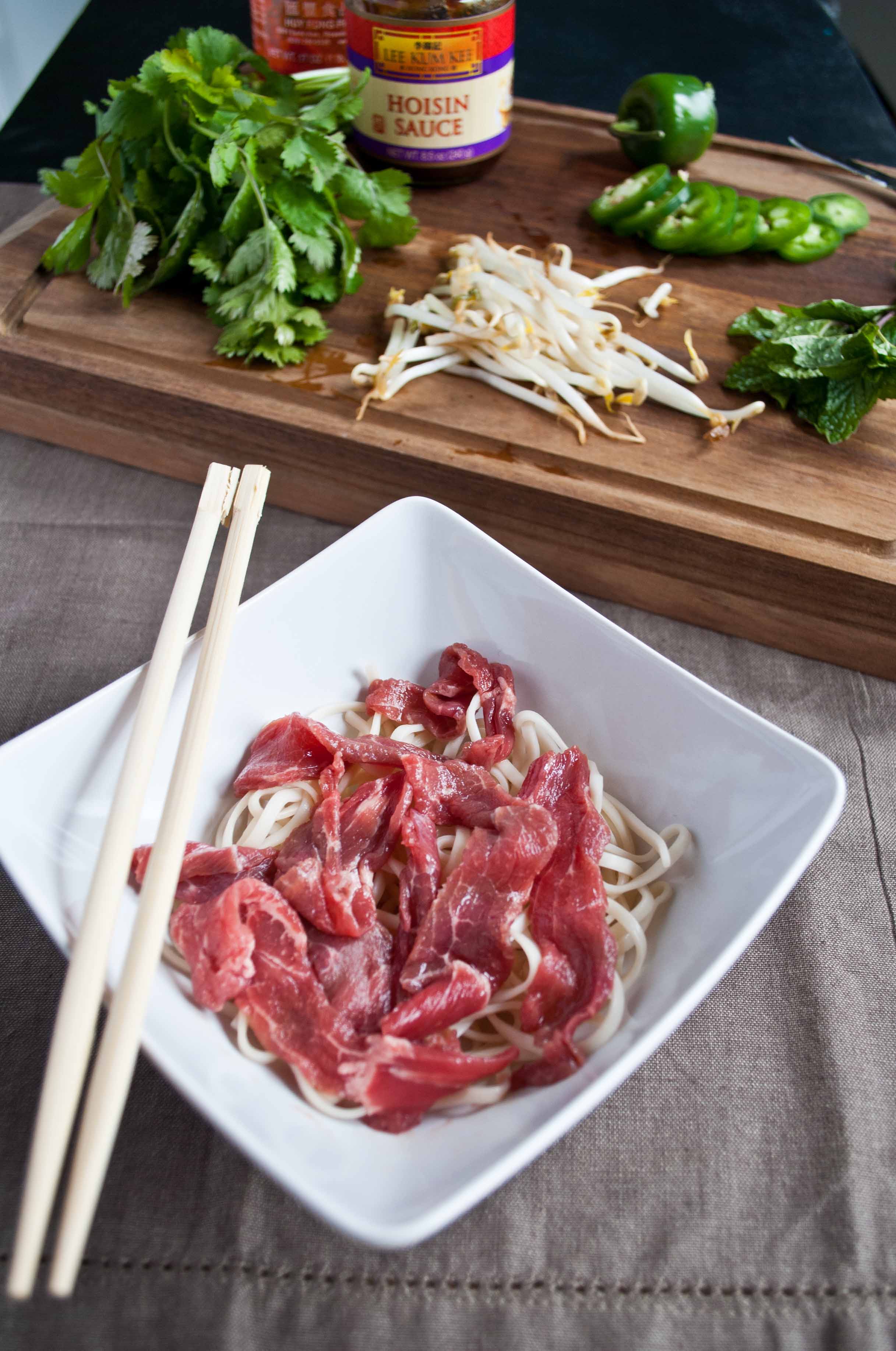 Pho Bo with Slow-Simmered Beef Bones