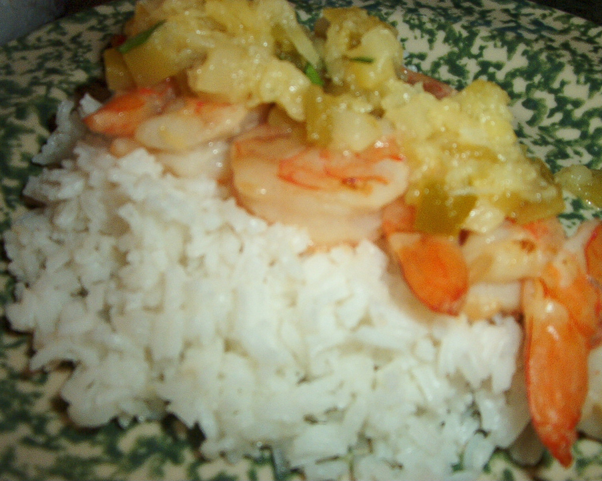 Tiki-Style Coconut Shrimp with Pineapple Salsa