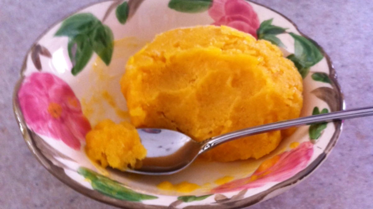 Luminous Mango Sorbet