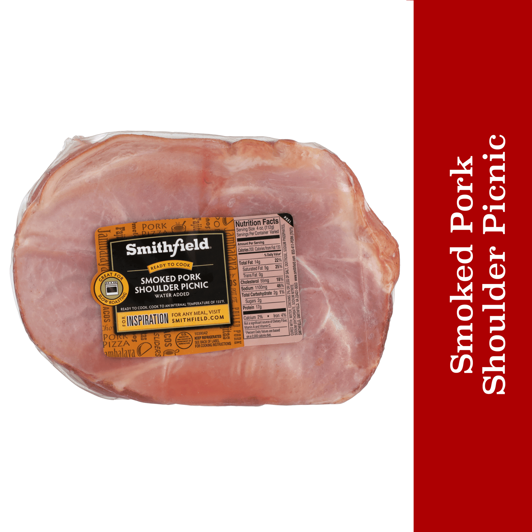 Smithfield Smoked Pork Shoulder with Apple-Cider Glaze