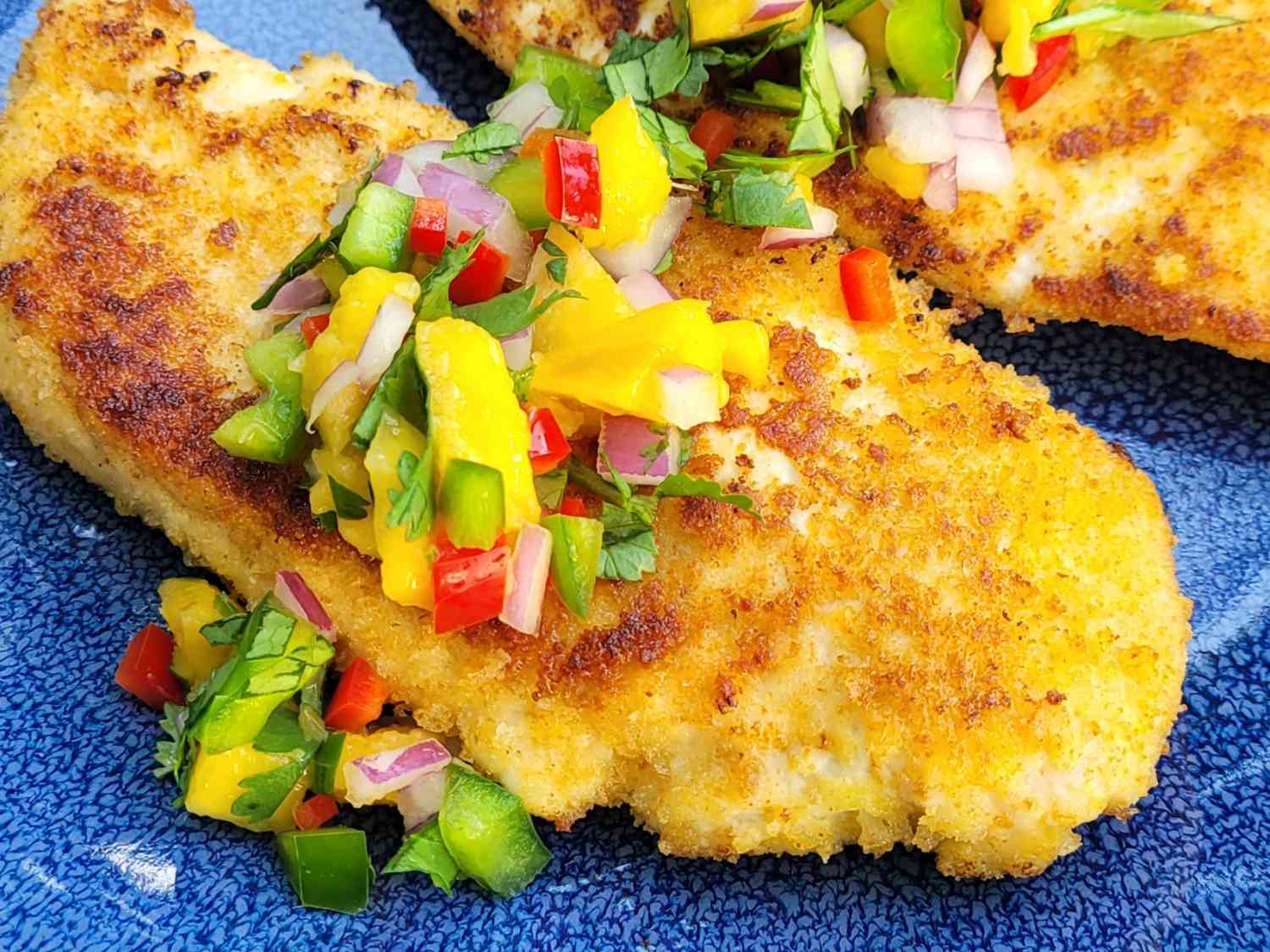 Garcia's Spiced Chicken with Mango Salsa