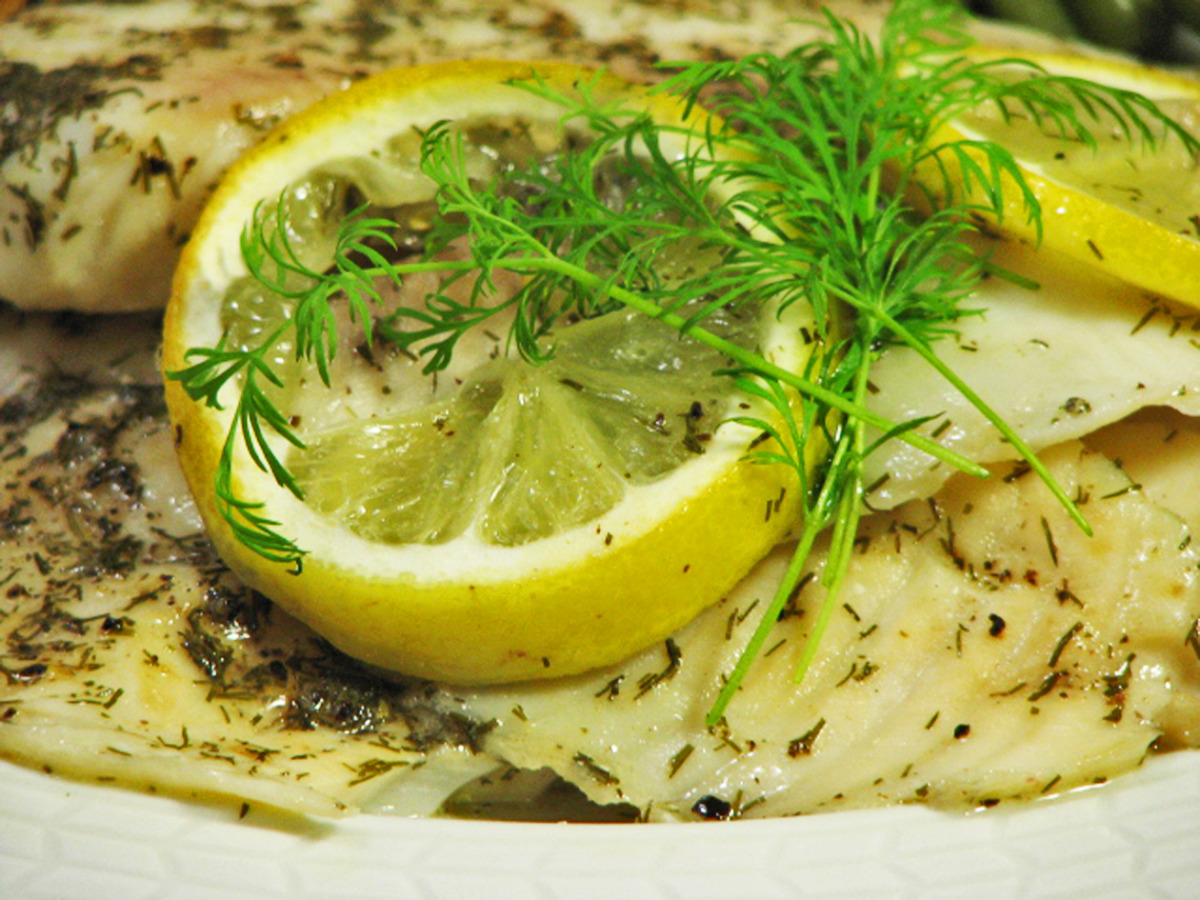 Light Lemon-Dill Fish Dish