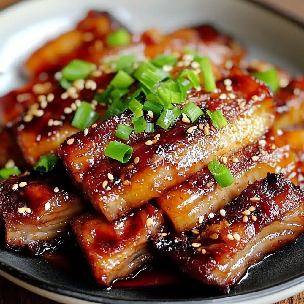 Authentic Korean Spiced Pork Belly