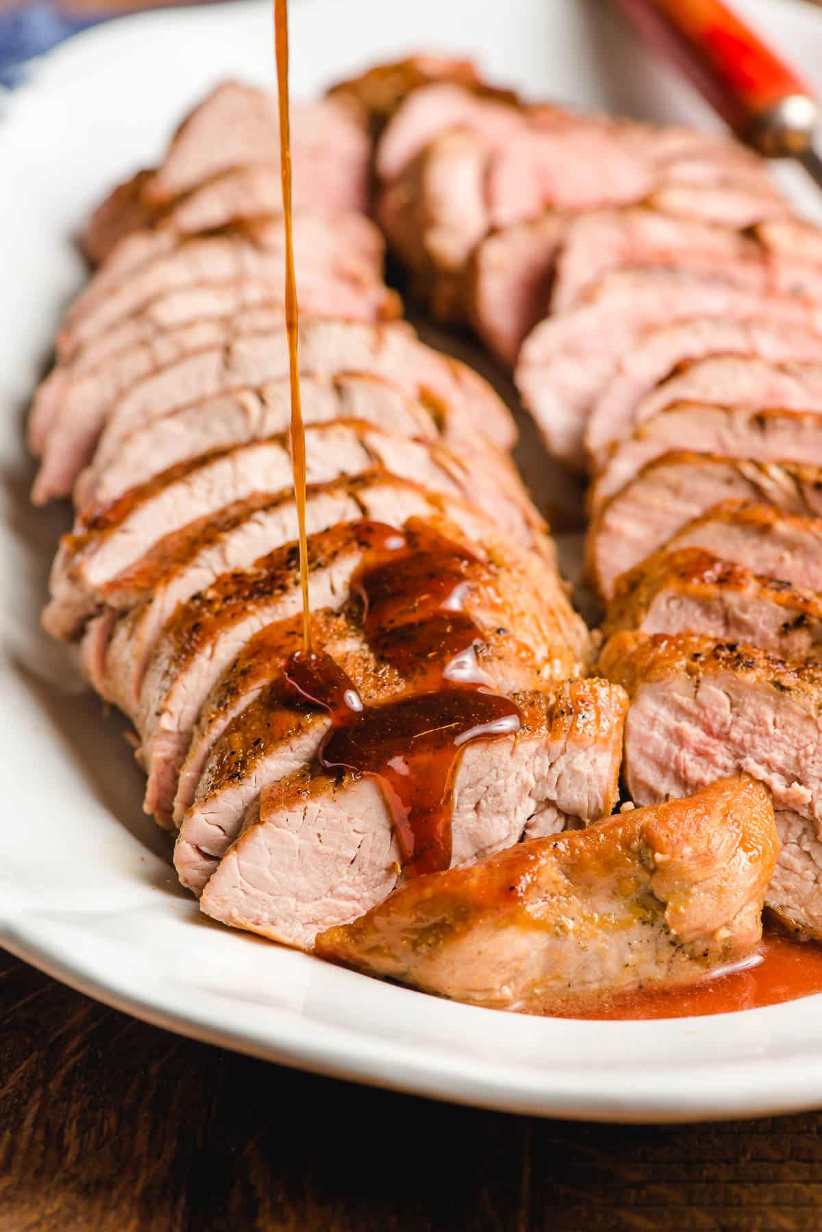 Grandma's Honey-Infused Pork Tenderloin with Heritage Carrots