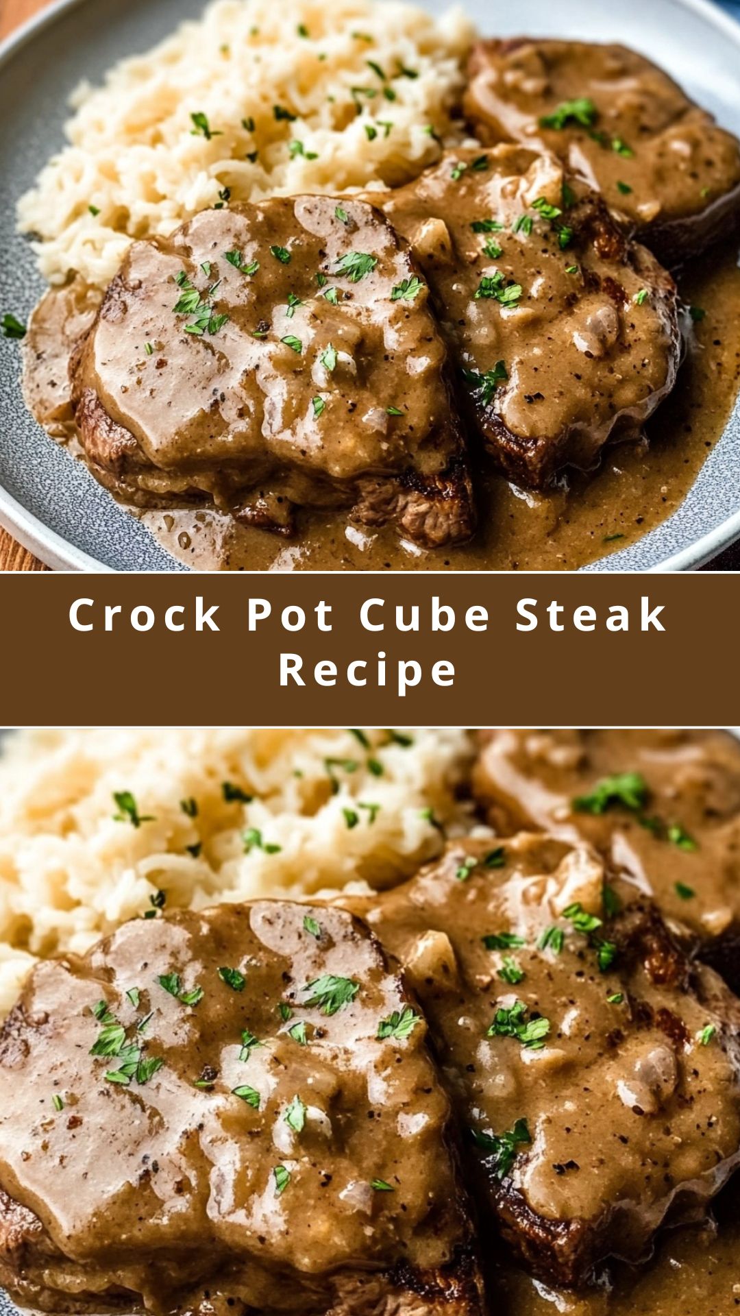 Herb-Infused Crockpot Cube Steak with Root Vegetables