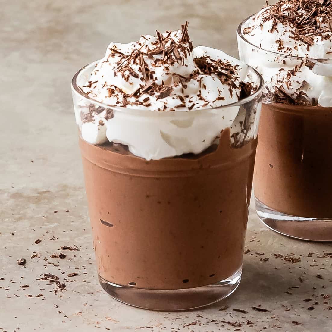 Avocado-Dulce de Leche Chocolate Mousse