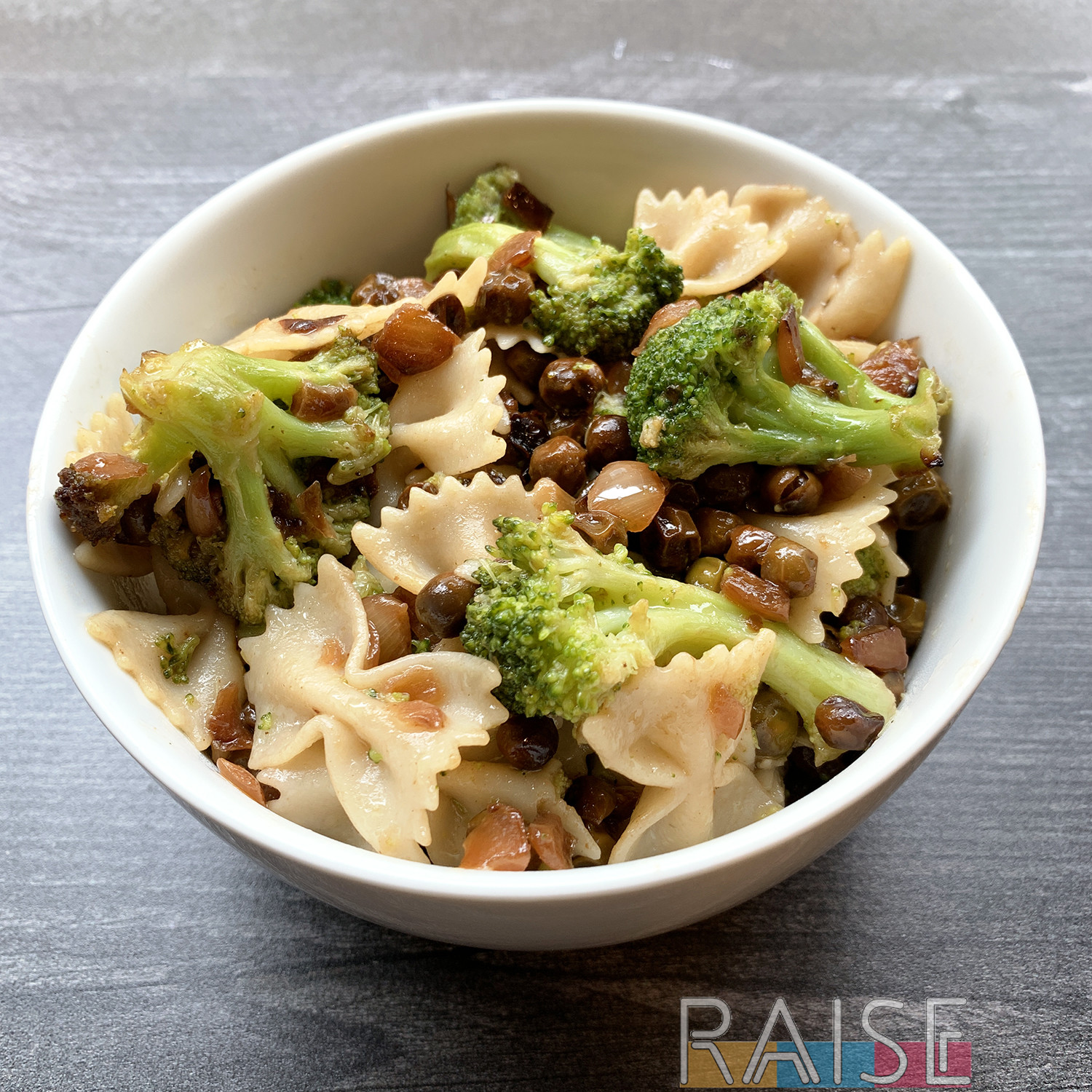 Digital Delight Pasta with Pixel-Perfect Veggies