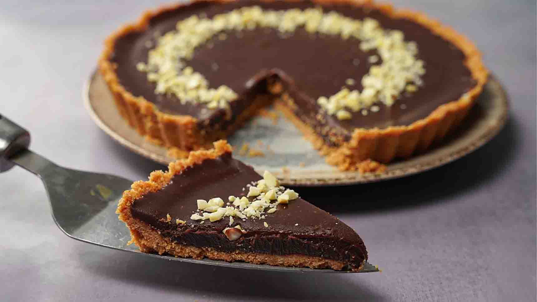 No-Bake Chocolate Tart