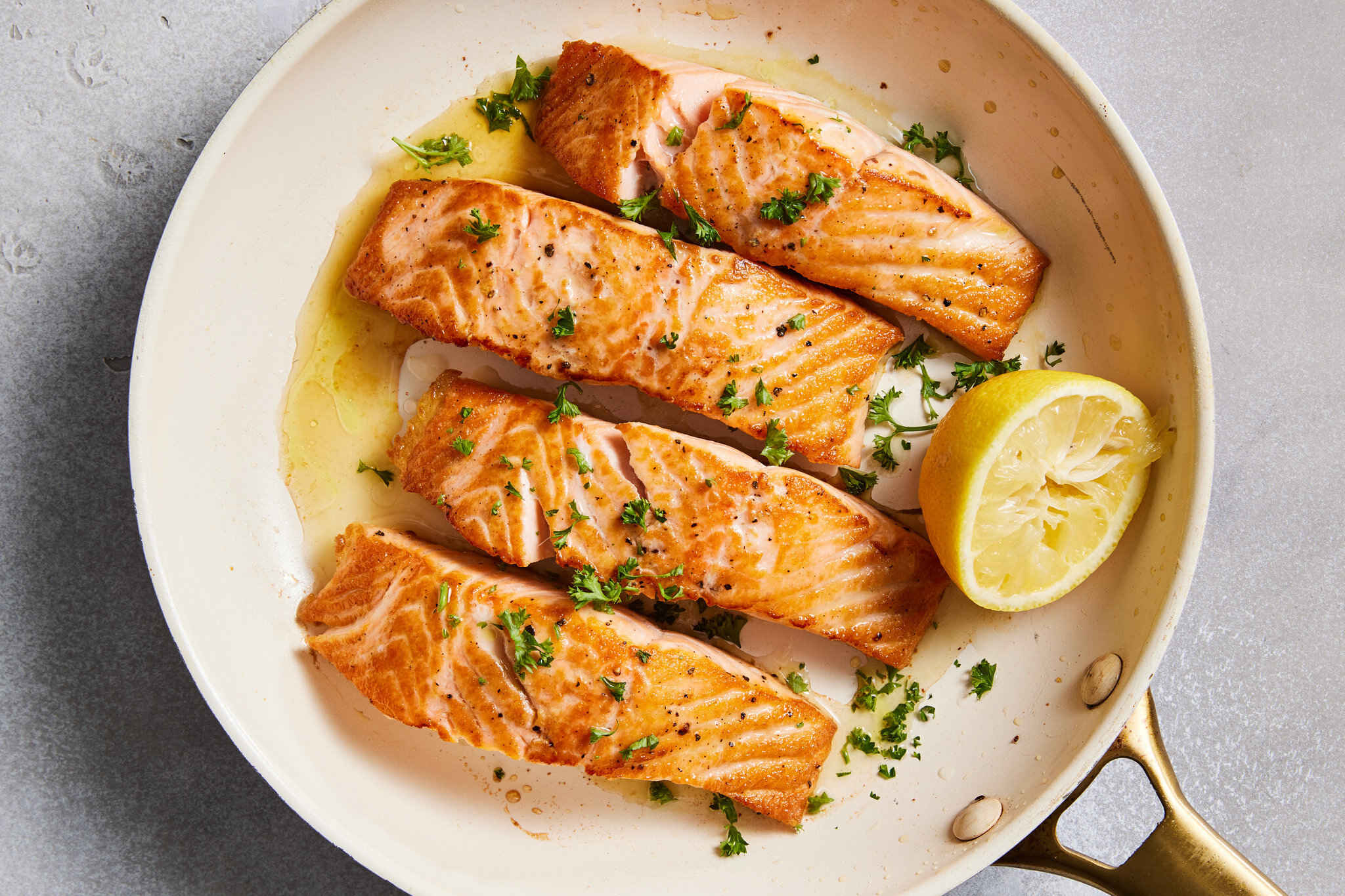 Cisco Kid's Catch: Pan-Seared Salmon with Lemon-Dill