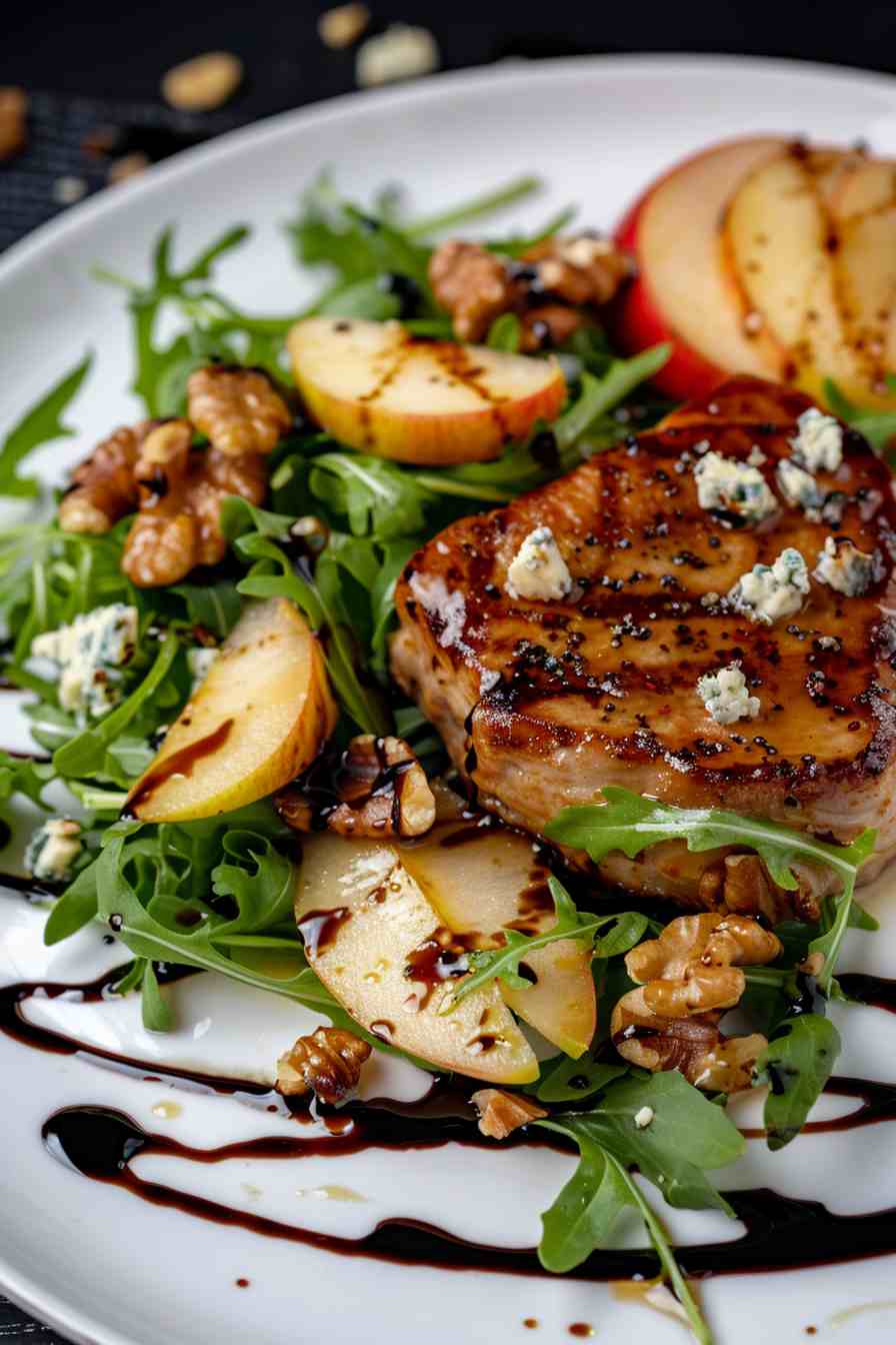Ann Arbor Apple Cider Glazed Pork Chops