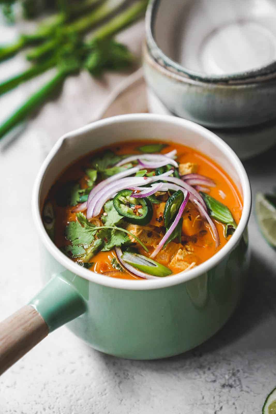 Superlative Coconut Curry Soup