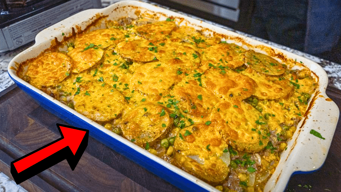 Herb-Infused Beef & Potato Sheet Pan Bake