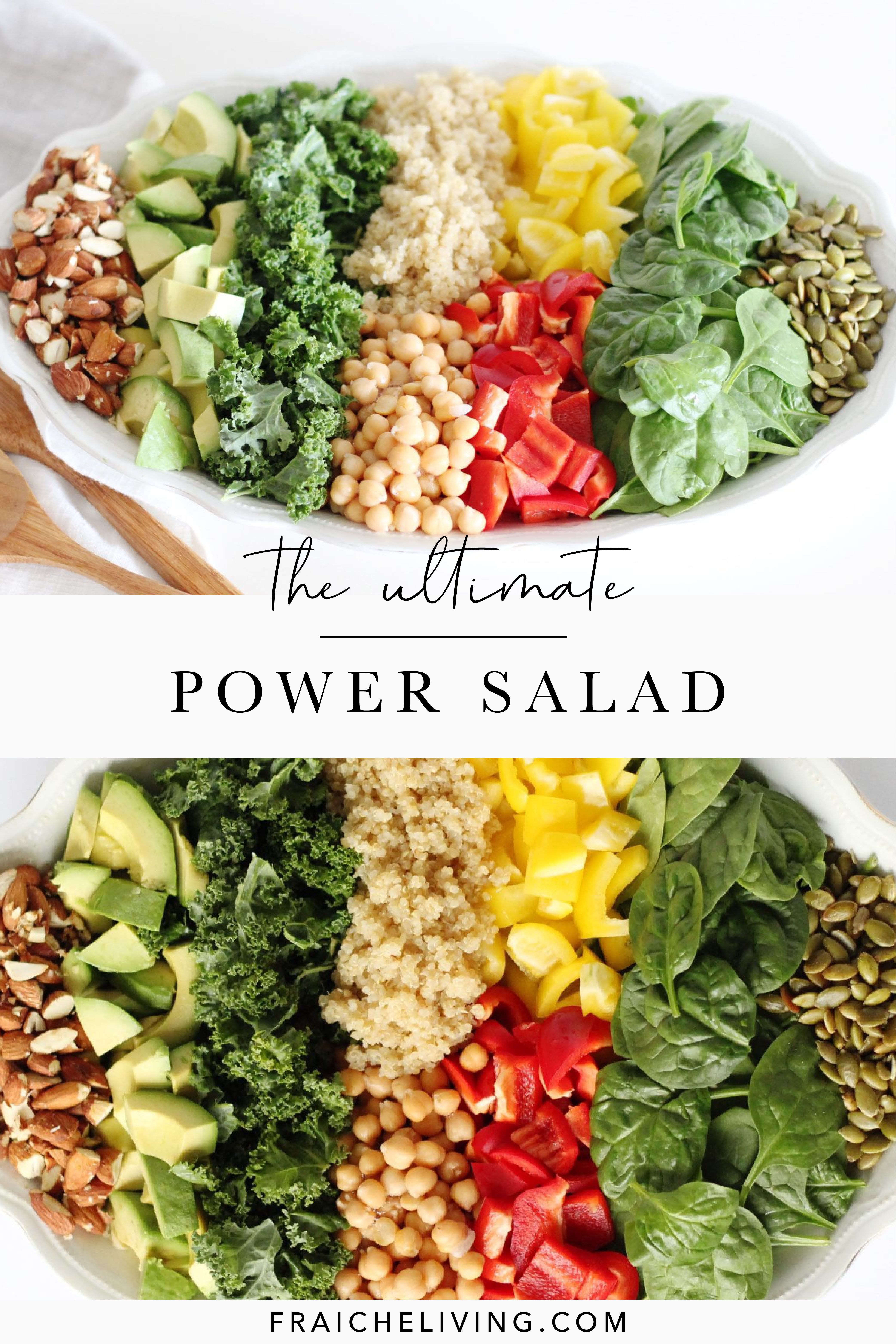 All-Terrain Power Salad with Citrus Dressing