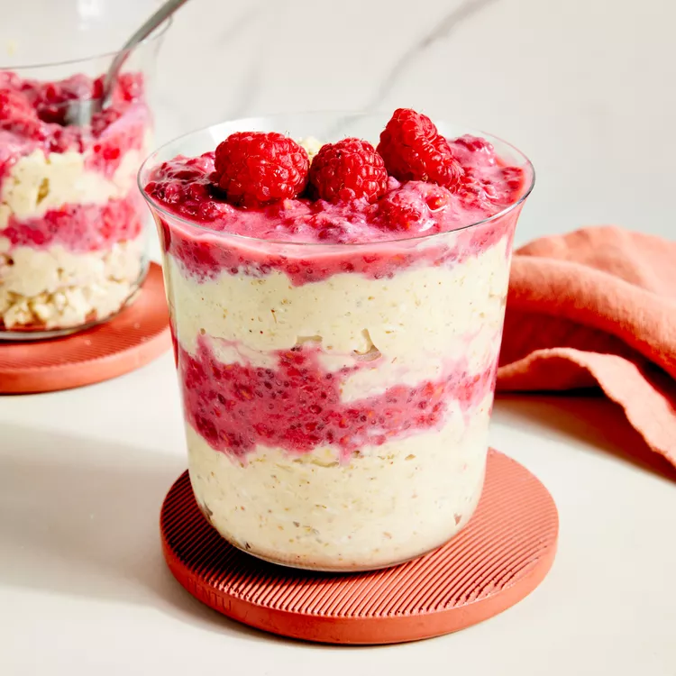 Raspberry-Peanut Butter Mousse