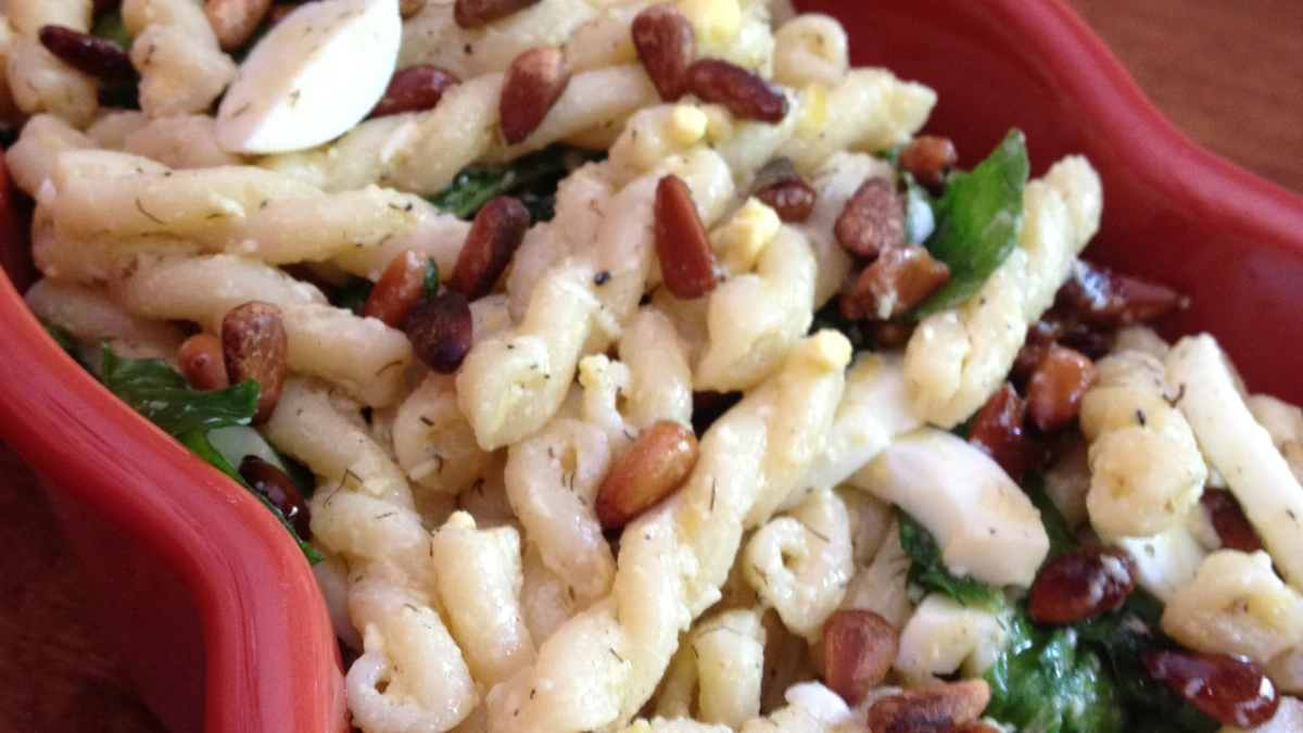 Williamsburg Herb Pasta with Lemon Zest
