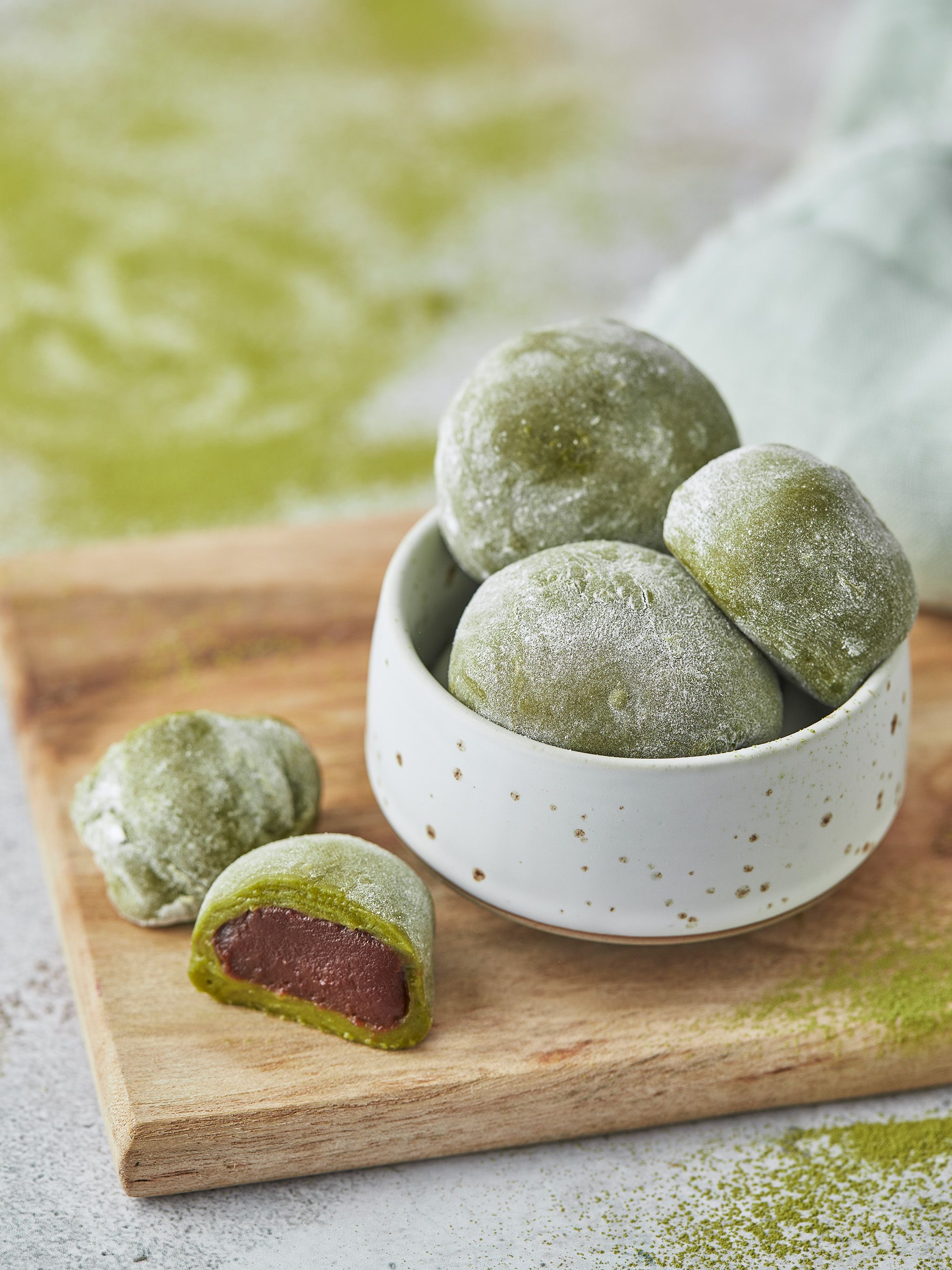 Best Ever Matcha Green Tea Mochi