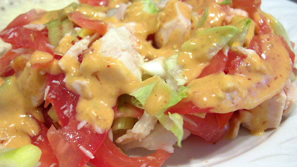 Antarctic Iceberg Salad with Citrus Vinaigrette