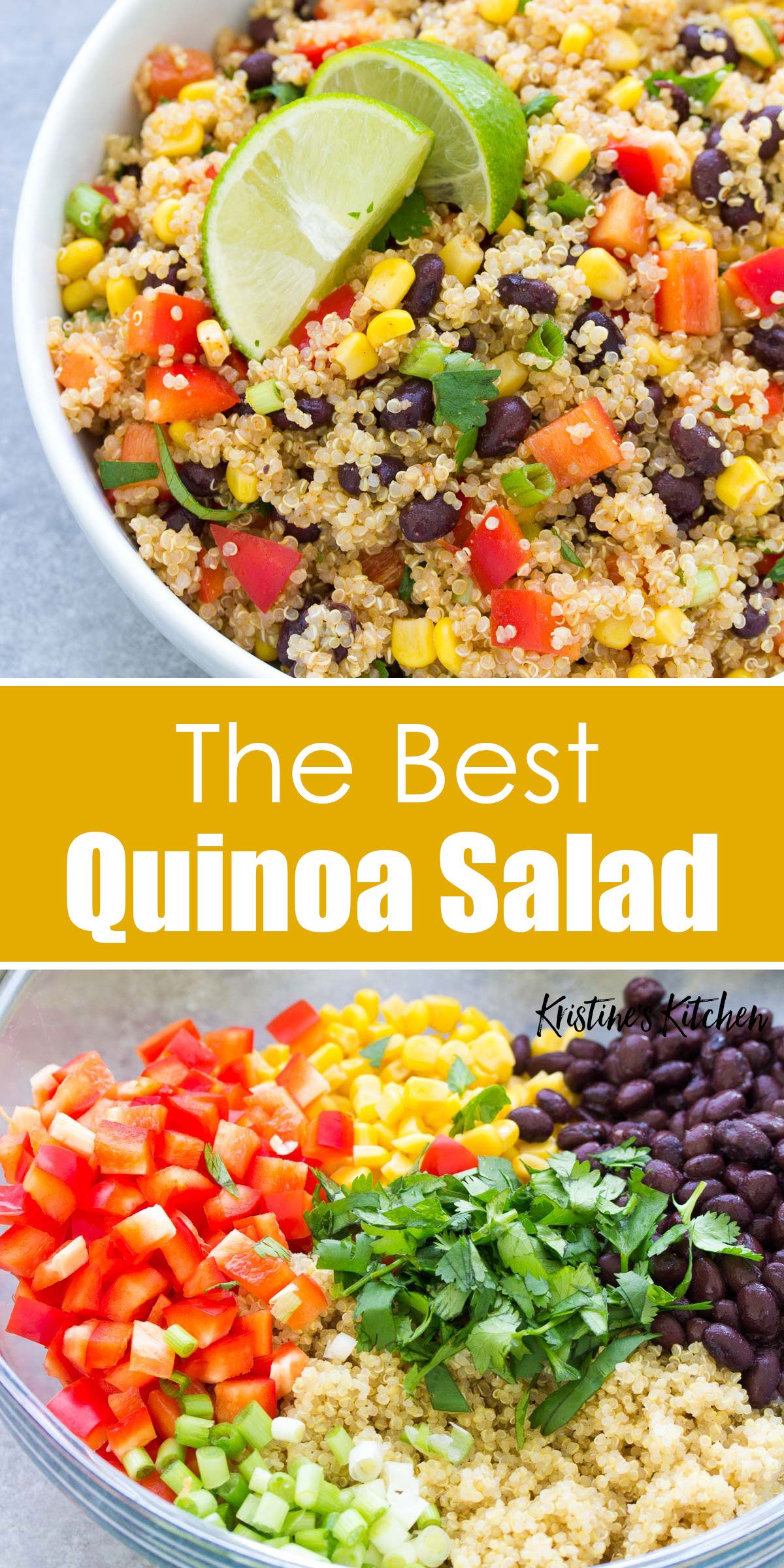 Curved Fit Quinoa Salad with Citrus Vinaigrette