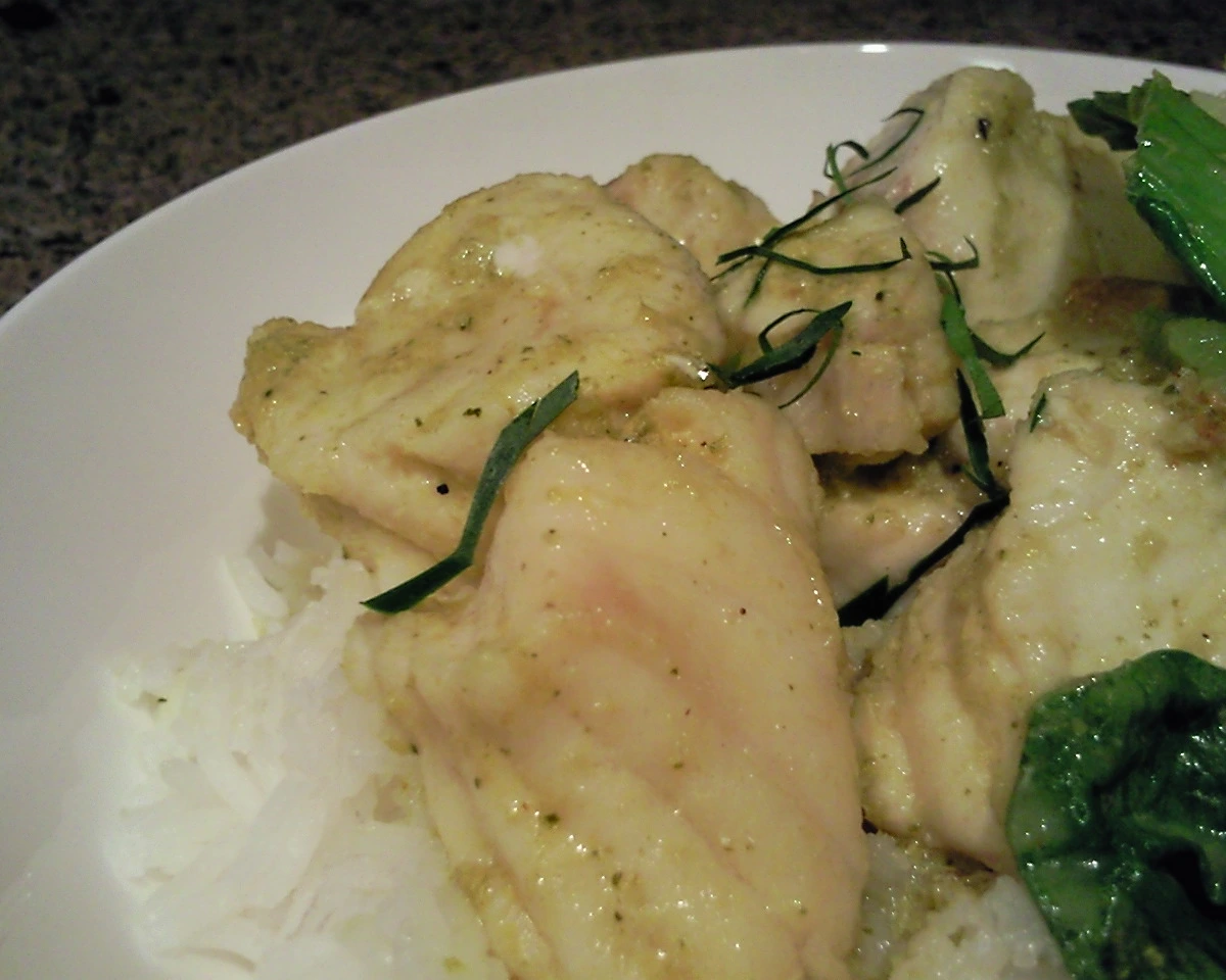 Curried Coconut Fish Stew with Plantains