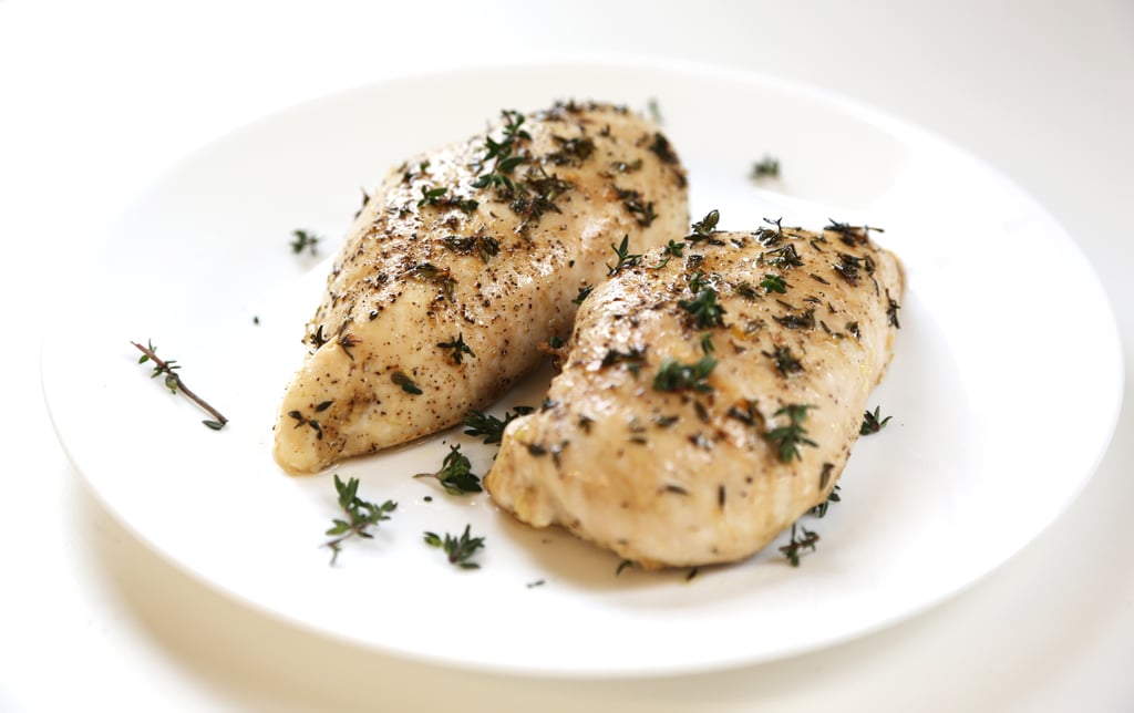 Herb-Crusted Baked Chicken with Lemon and Thyme