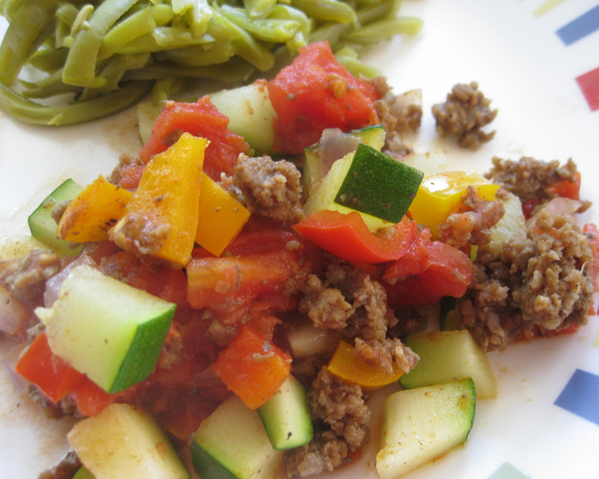 Lean Beef and Zucchini Stew