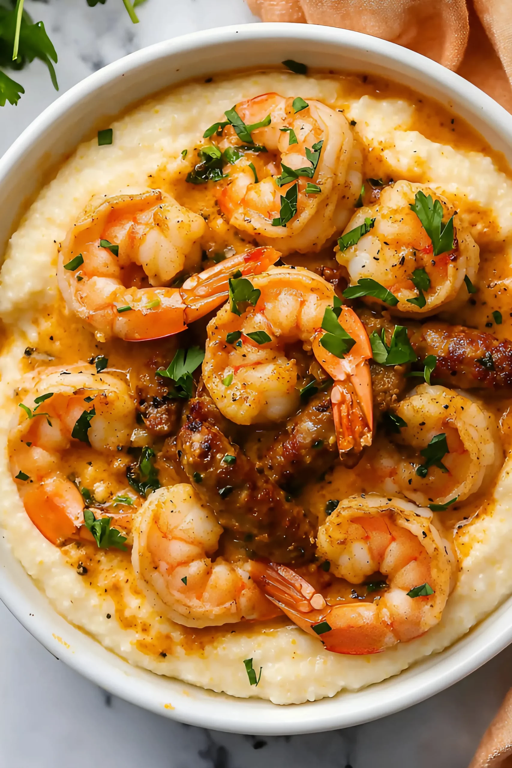 Low Country Shrimp and Grits Bake