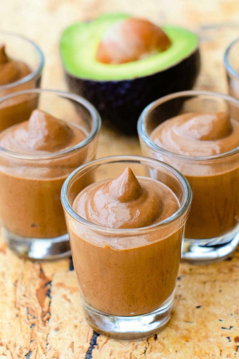 Low-Sugar Chocolate Avocado Mousse