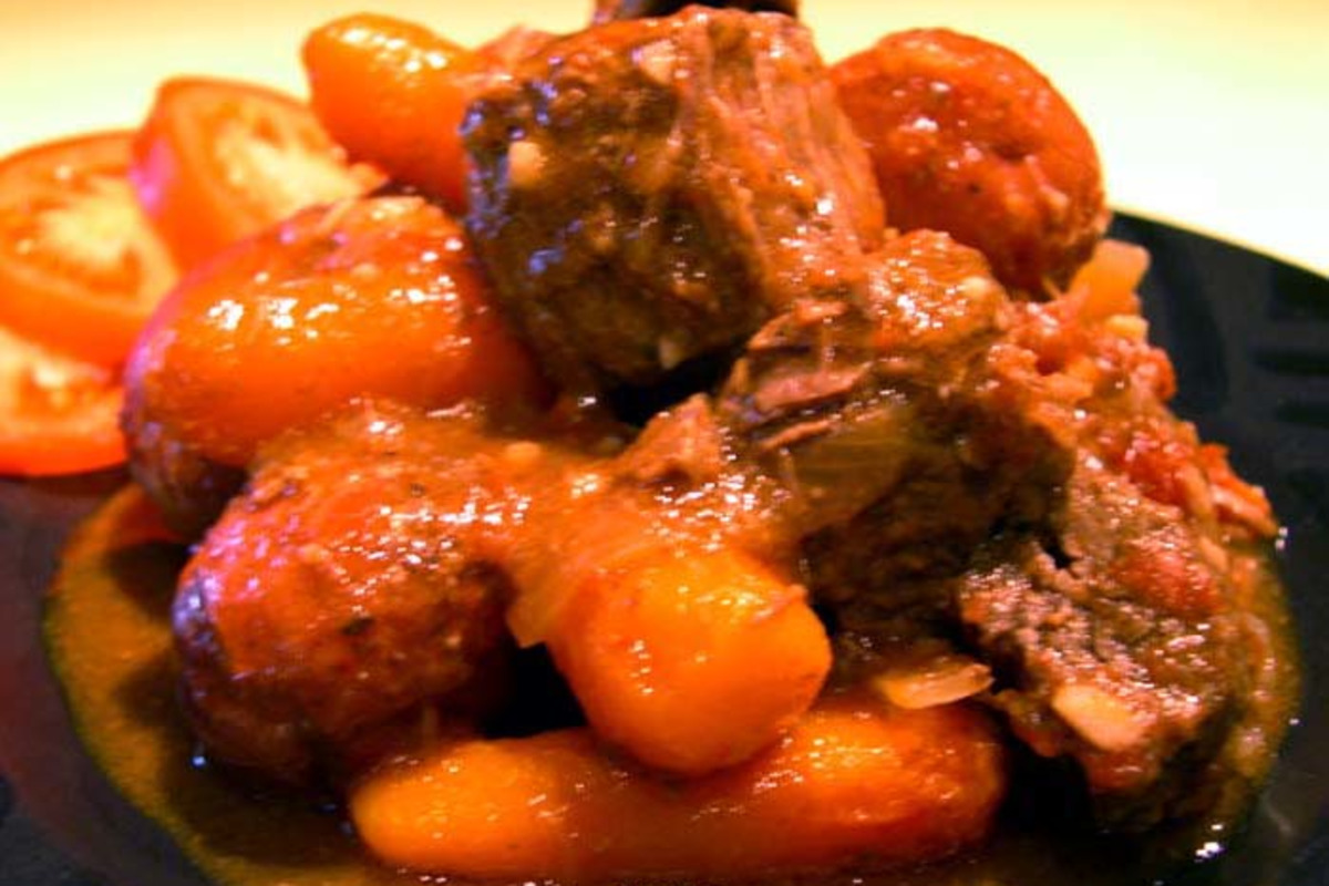Hunting Shark Stew with Root Vegetables