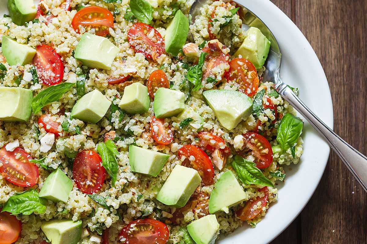 Quinoa Avocado Salad with Lime
