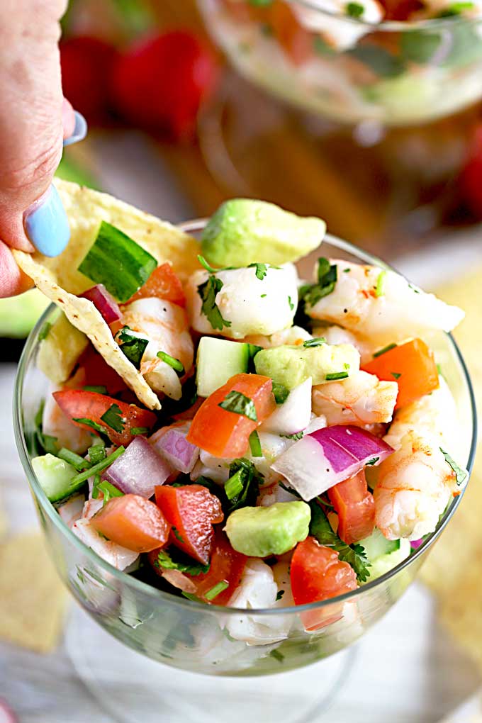 Authentic Era-Style Mango-Lime Ceviche