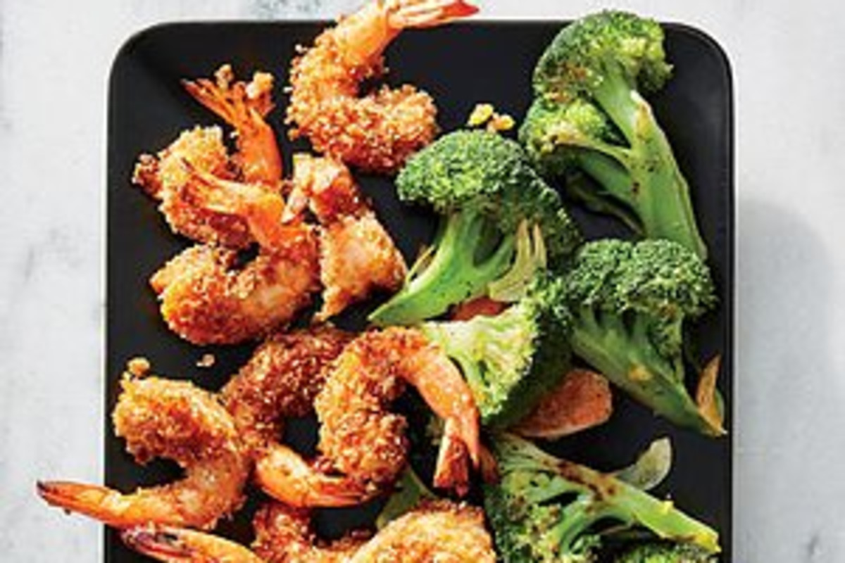 Sesame-Ginger Shrimp & Broccoli Stir-Fry