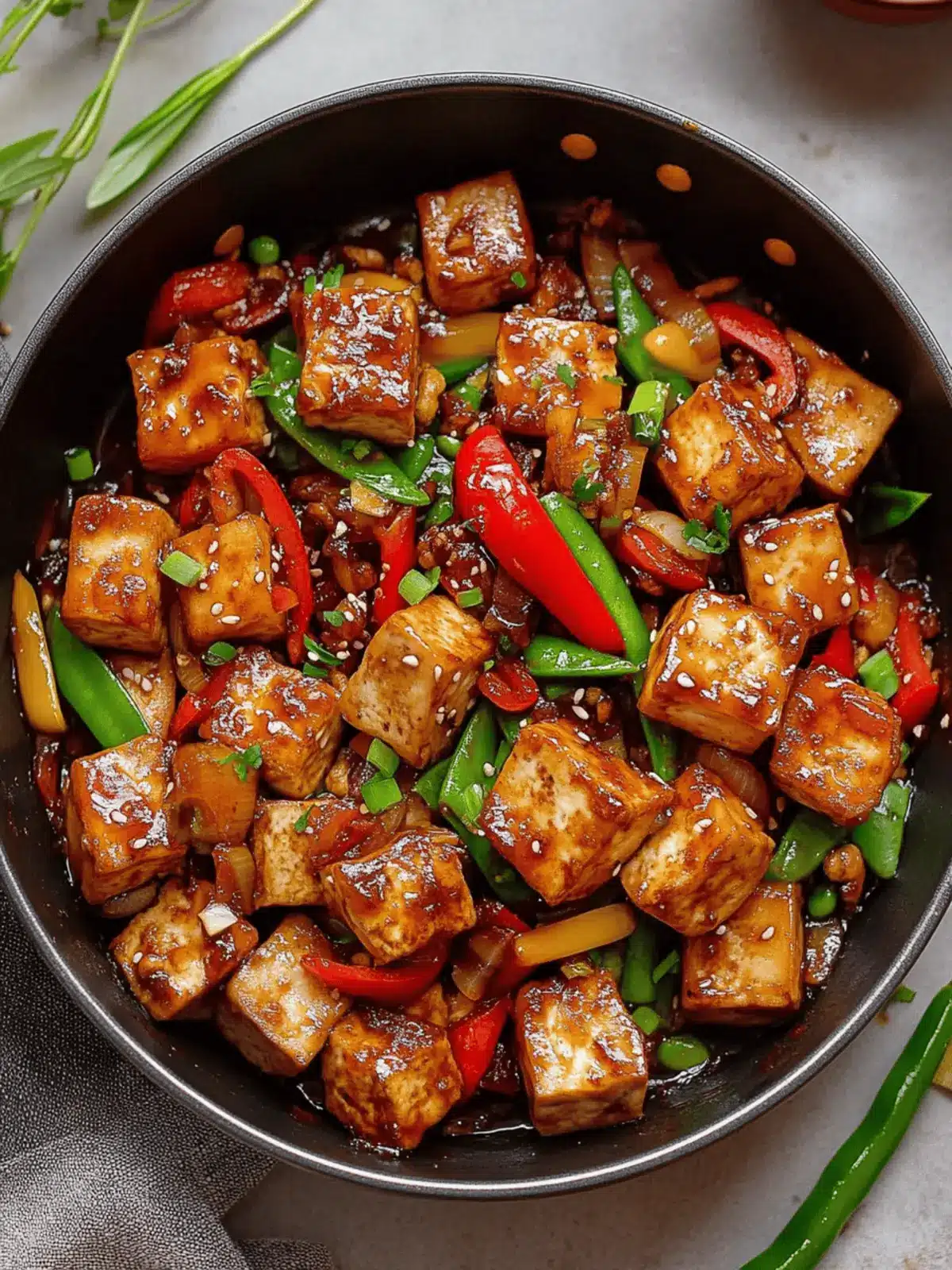 Crispy Tofu Stir-Fry
