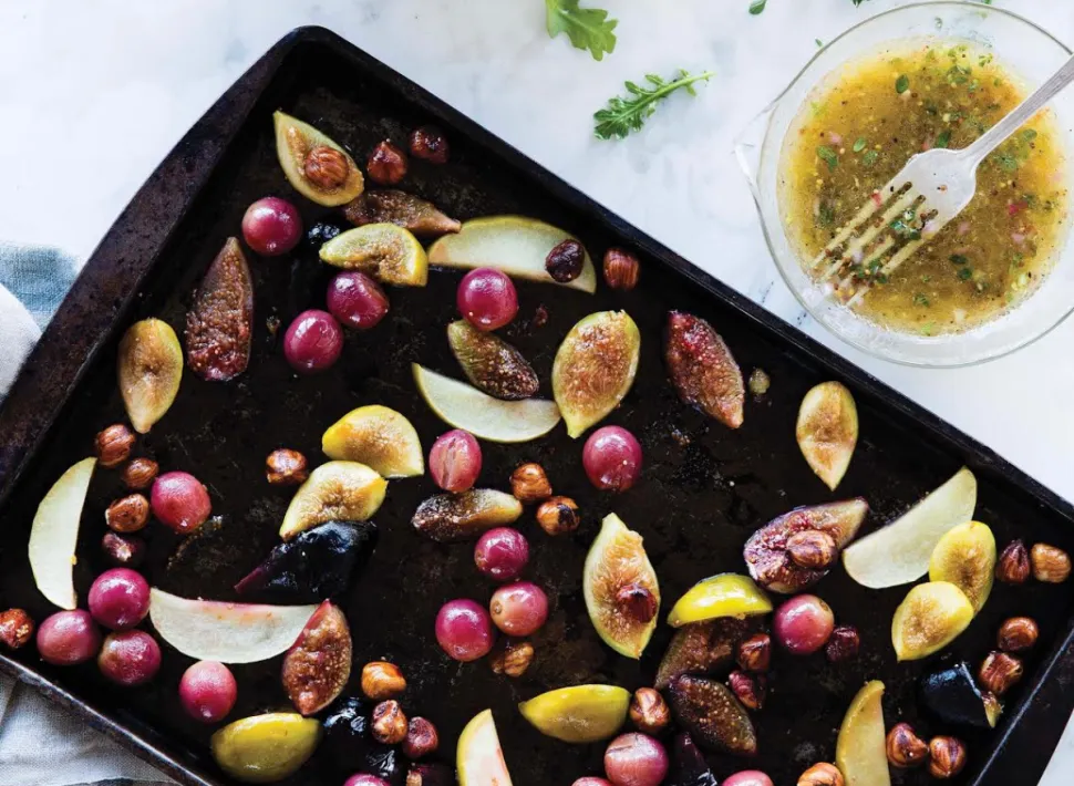 Autumn Harvest Salad with Roasted Root Vegetables
