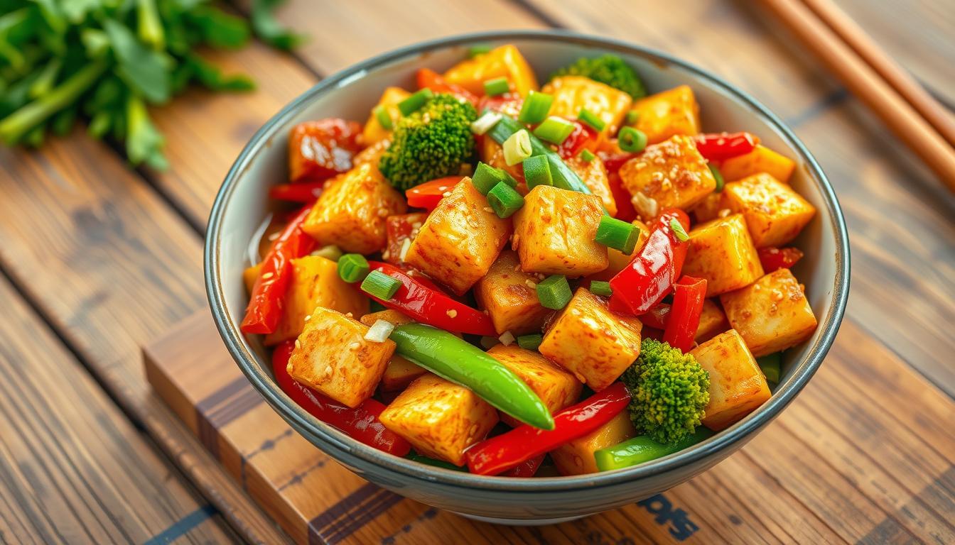 Too Hot To Handle Spicy Tofu & Veggie Bowl