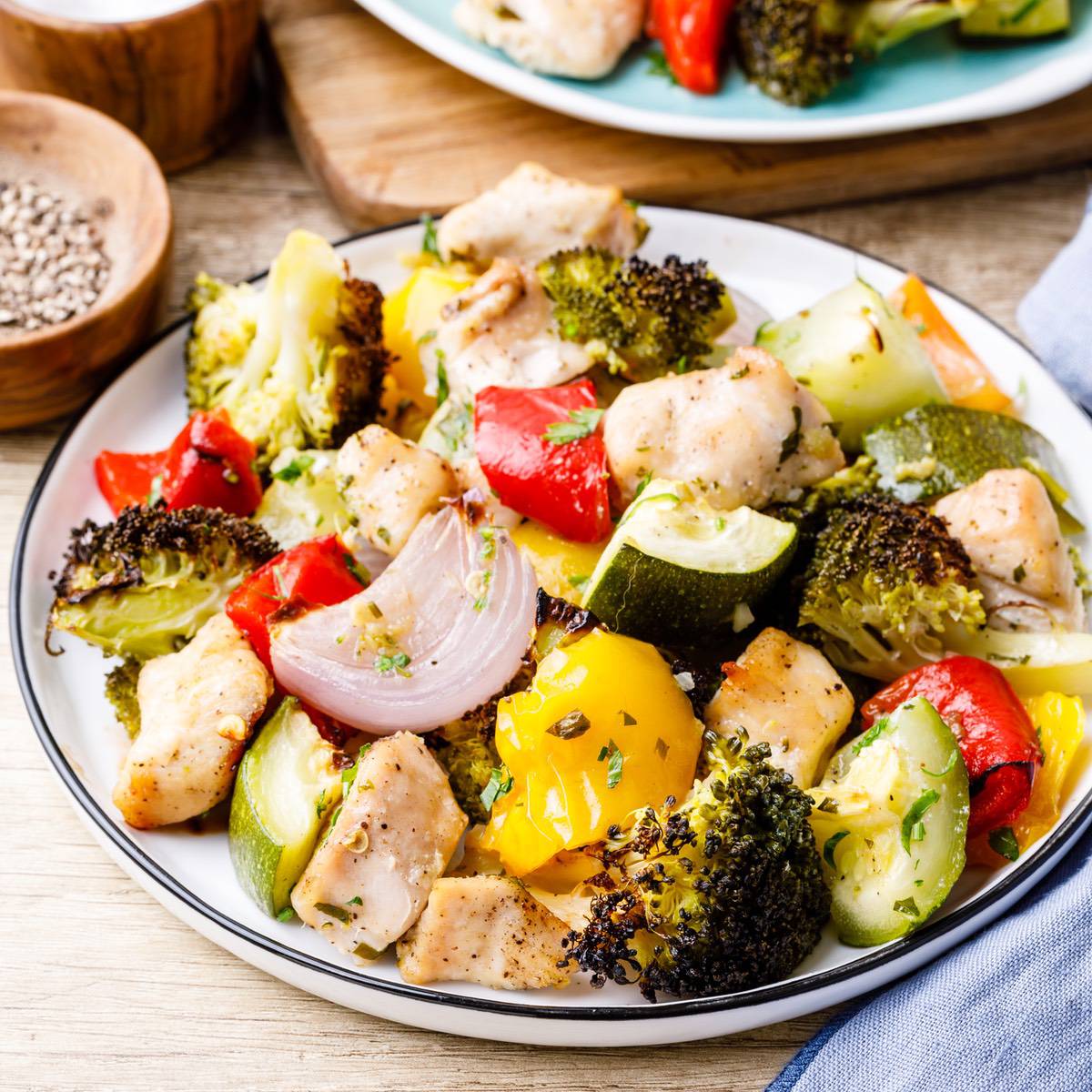 Zen Garden Sheet Pan Chicken & Vegetables