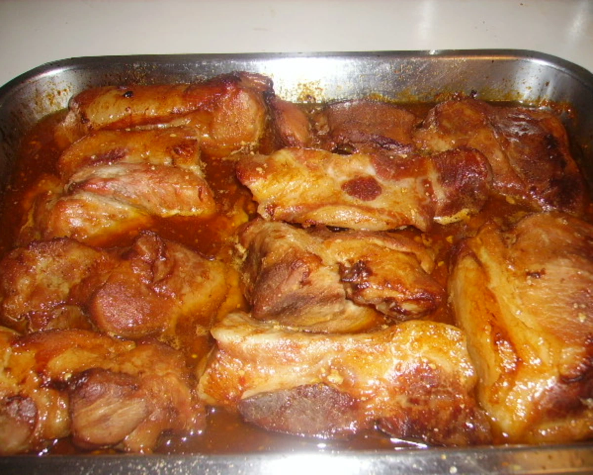 Maple-Glazed Rabbit Ribs with Wild Herbs