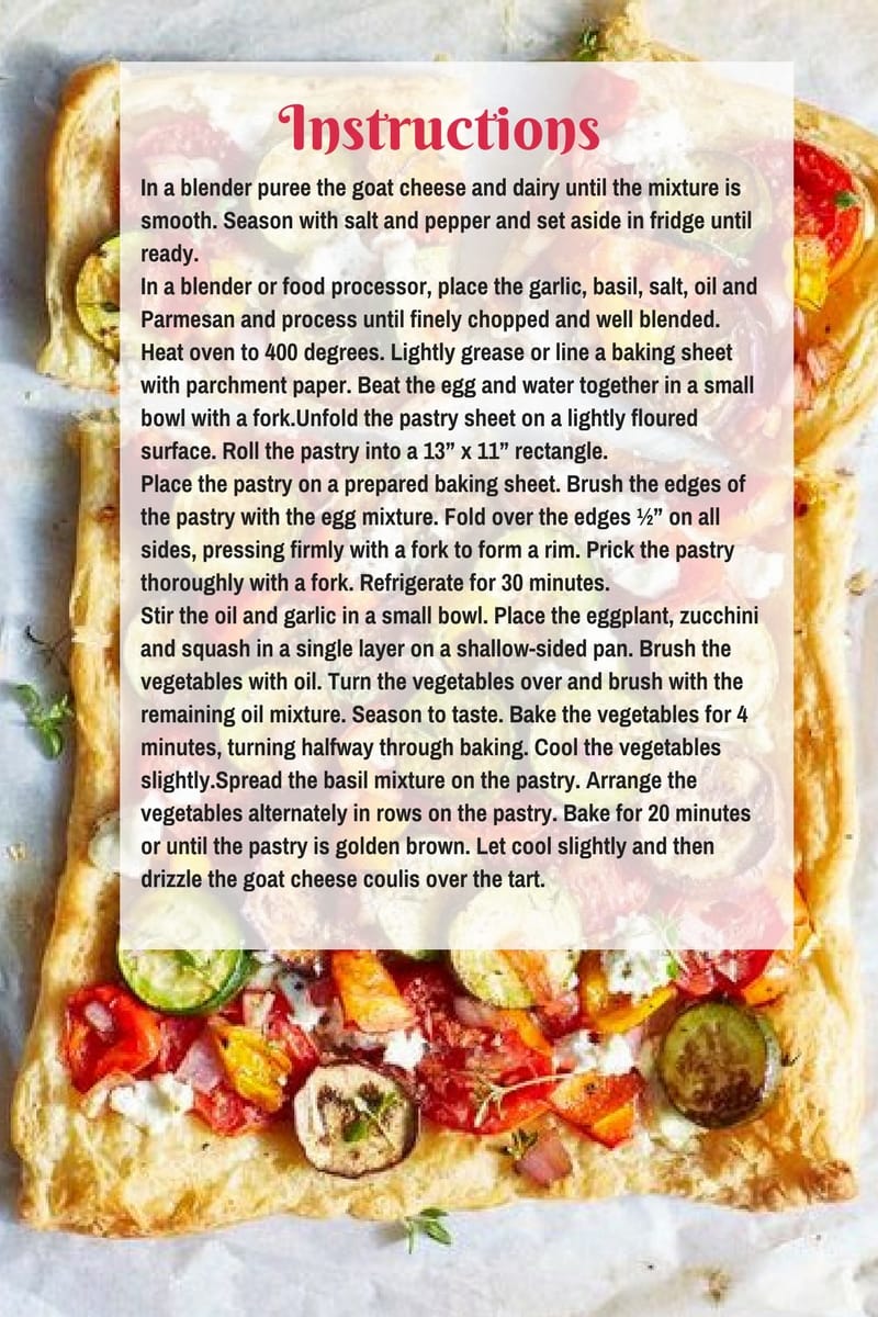 Best-Kept Secret Roasted Vegetable Tart