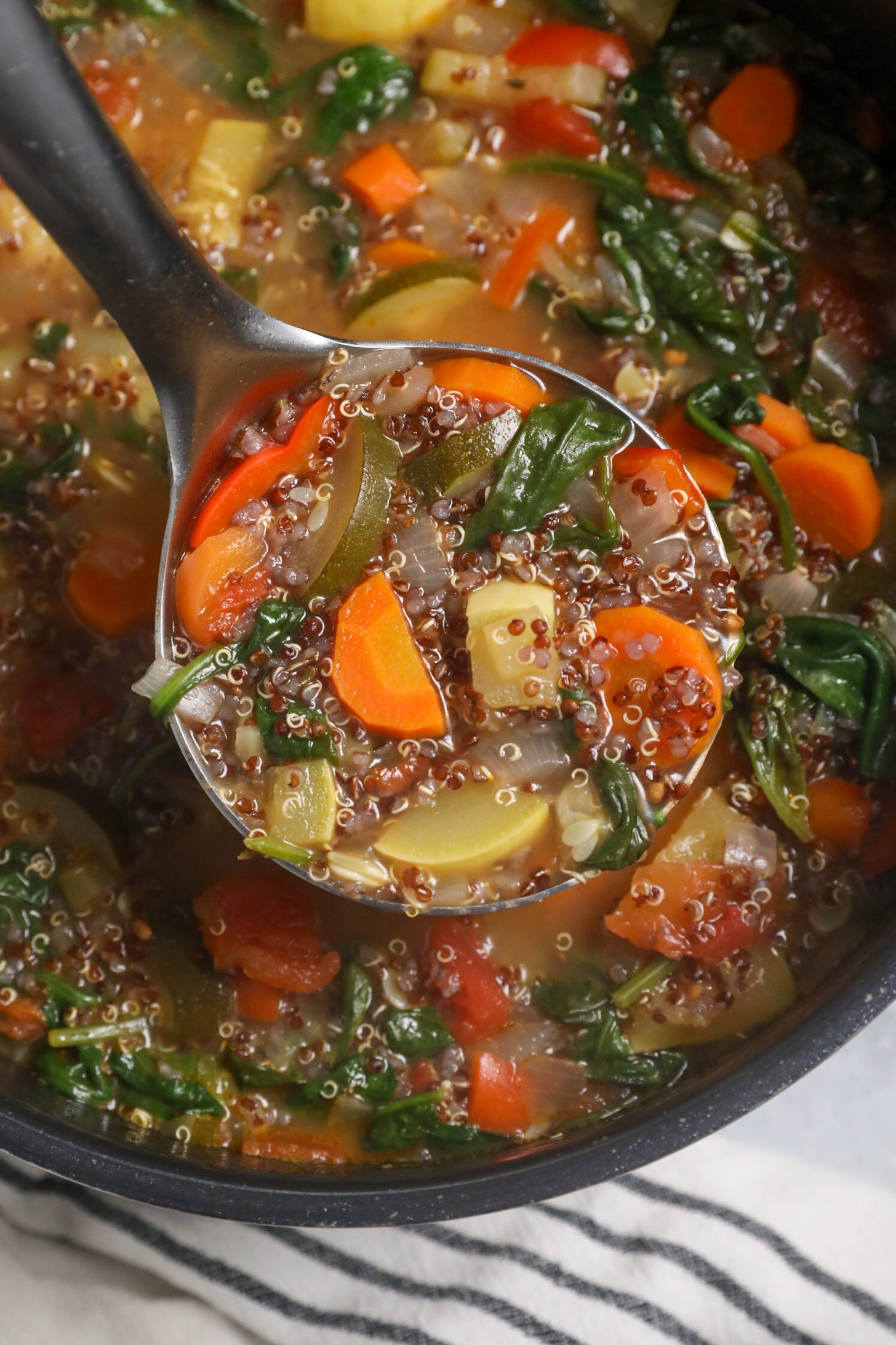 Willow-Woven Vegetable & Quinoa Stew