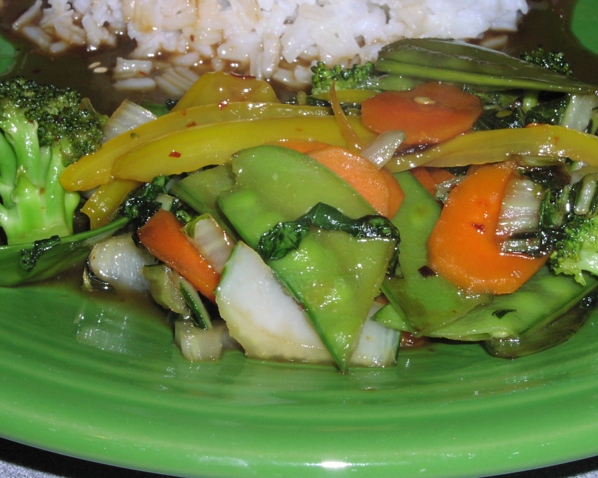 Water Hyacinth-Style Vegetable Stir-Fry