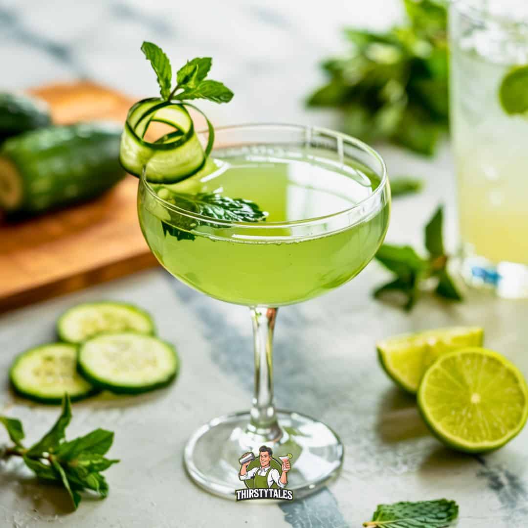 Cucumber Mint Cocktail