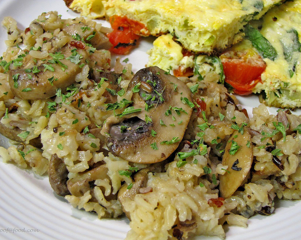 Estate Kitchen Wild Rice & Mushroom Casserole