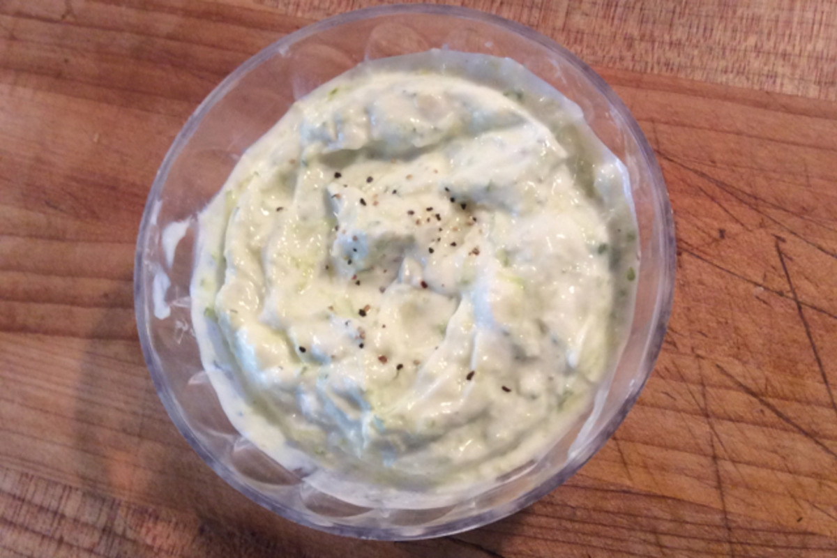 Authentic Yiayia's Cucumber & Herb Tzatziki Dip
